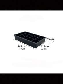Large Six And Eight Square Silicone Ice Tray Ice Cream Dessert Juice Frozen Model For Home Use With Lid