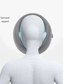 Oreiller pour s'allonger sur le ventre, oreiller pour faire la sieste sur le bureau, confort de repos en position couchée, mousse à mémoire de forme ergonomique, appui-tête de massage à domicile pour salon de beauté
