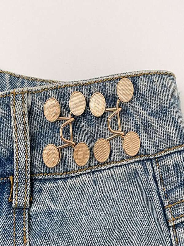 1 Stück unsichtbarer einstellbarer Taillengürtel Schnalle (ohne Karton)