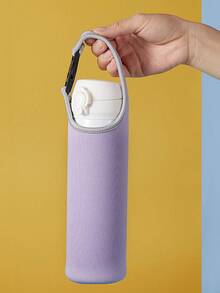 1/5Pcs Personalized Customized Photo/Text Outdoor Portable Water Bottle Sleeve, Available In Multiple Colors. A Cup Accessory Suitable For Outdoor Activities, Office Use, Travel, Gifting, Sports And Other Scenarios, As Well As A Portable Water Bottle Accessory.