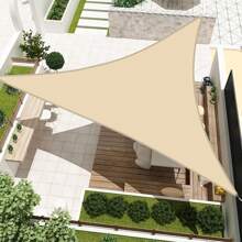 Outdoor Triangular Canopy, Patio Balcony Sun Shade Sail, Landscape Gazebo, Suitable For Terrace/Yard/Deck/Garden/Outdoor Events, UV Protection