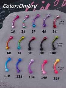 1 stuk schattige roze wenkbrauwring 16g strass decoratie kruis wenkbrauw gebogen staafje kraakbeen tragus tand maan wenkbrauw piercing sieraden geit hart vlinder labret lip sieraden wenkbrauw lip studs paddenstoel alien schip daith tragus rook helix oorbel navel kleine navelring wenkbrauw piercing sieraden voor vrouwen mannen dagelijks feest vakantiekleding dating feest valentijnsdag cadeau