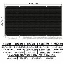 DELLNA 1pc Heavy Duty Privacy Screen Divider, UV-Blocking Sunshade Cover, Windproof Mesh With Eyelets And Fasteners, For Outdoor Walls, Gardens, Patios, Pools, Decking
