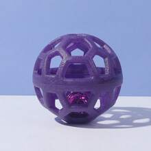 TPR Kautspielzeug für Hunde, strapazierfähiger Gummiknoten Ball mit geflochtener Seilgriff, hochelastisches Cut Out Haustier Spielzeug zum Zähne schleifen & Trainieren, für mittelgroße Hunde empfohlen