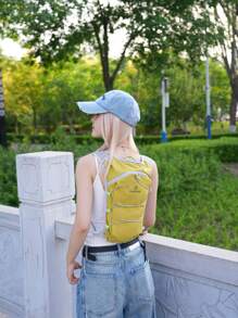 ceionkeust Unisex Lightweight Backpack, Large Capacity Outdoor Cycling Fitness Multifunctional Sports Hiking Backpack, Wearable Vest Style, Suitable For Travel, Commute, Students
