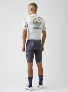 PNS CYCLING PNS CYCLING Men'S Summer Cycling Jersey - Breathable, Moisture-Wicking, Short Sleeve, Zip-Up, Lightweight, Windproof, Triathlon & Road Bike Top With Pockets, Yellow & White, Outdoor Sports Attire, Sports Top|Dynamic Graphic Top|Zippered Top