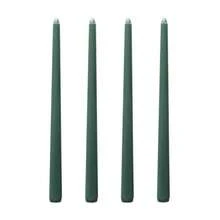 4 pezzi Candele senza fumo a gradiente da 30 cm, set di candele per Natale, matrimonio, compleanno, cena a lume di candela, decorazione per la casa, ottimo regalo per famiglia e amici