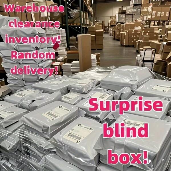 Unboxing Surprise: A Lucky Mystery Box With Cute Sticky Notes And Humorous Styles Randomly Included In 1 Piece