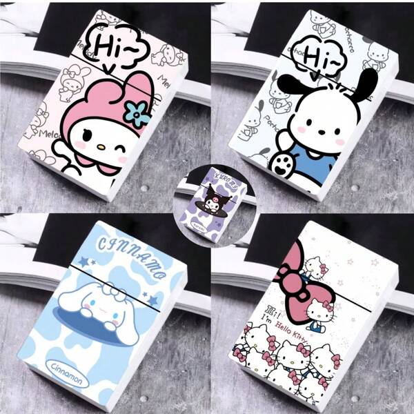 1 pièce Étui à cigarettes mignon de style Sanrio dessin animé avec grande capacité, résistant aux chutes et à l'humidité pour une utilisation extérieure. Cadeau idéal pour la petite amie ou le petit ami pour les vacances.