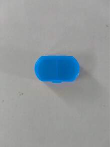 1 pièce Boîte à pilules de poche portable, organiseur plastique super compact à 2 compartiments pour ranger les médicaments, la médication quotidienne et les voyages