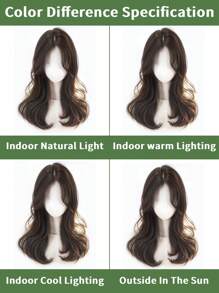 No Need To Wear A Hair Net Wig For Women, Fluffy Curly Hair On The Top Of The Head, Thin Hair Growth, White Hair Cover, Full Head Cover