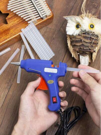 Mini Hot Glue Sticks, 30 Pack Clear Glue Gun Sticks, 4" And 5/16'' Diameter High Viscosity All-Purpose Glue Stick For DIY Art, Craft General Repairs, Festival Home Decoration Christmas