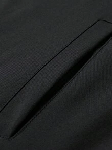 Jaqueta Casual Quente de Fleece para Homens, Uso Casual Externo de Outono/Inverno, Design Minimalista