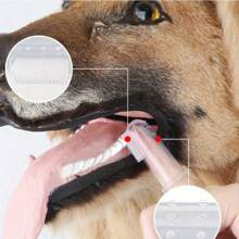 Juego de 5/10 cepillos de dedo para mascotas perros y gatos, eficaces para limpiar el aliento y promover encías saludables, diseño portátil adecuado para el cuidado oral diario de perros y gatos, ideal para uso en el hogar, útil para limpiar rincones
