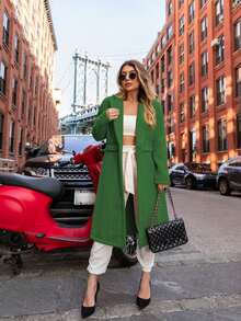 K&K FASHION Women Winter Coats - màu xanh lá - Xem 1