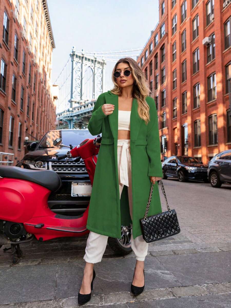 K&K FASHION Women Winter Coats - màu xanh lá - Xem 1