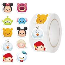 Disney Rollo de 500 pegatinas decorativas de Tsum Tsum con diseño de graffiti para personalizar estuches de teléfono, portátiles, monopatines, computadoras, un regalo divertido y único