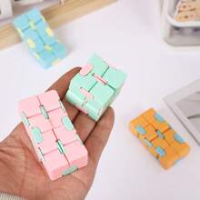 1 pièce Cube 2x2x2, cube magique créatif et infini, couleurs macarons, exercice des doigts, soulagement du stress, vente en gros