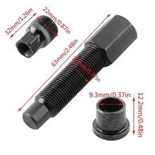 1件装自行车曲柄组拆卸器曲柄臂拆卸器自行车工具山地车曲柄取出器自行车碳钢维修工具 - 黑色 - 查看 7