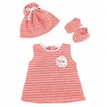 Tenue de poupée pour poupées nouveau-nés de 14 à 18 pouces, barboteuses de 43 cm pour poupées, accessoires pour poupées nouveau-nées de 17 pouces, cadeau pour les fêtes et anniversaires, poupée non incluse