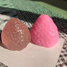 Cute Big Strawberry Squeeze Toy, Juicy Strawberry Squeeze Toy, Stress Relief Toy, Office Anxiety Release Small Tool, Gag Gift - Multicolor - View 12