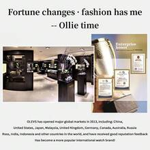 OLEVS. OLEVS Watches For Men Business Dress Luxury Casual Chronograph Multifunction Analog Quartz Stainless Steel Waterproof Luminous Moon Phase Date Men Wrist Watches Reloj Para Hombre - 全黑 - 查看 11