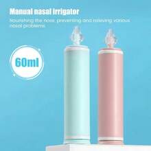 Nasal Rinse Cleaner For Sinus Relief Nasal Washer Easy-To-Use Nose Cleaning Tool For Adults - Multicolor - View 3