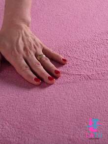 Plush Soft Blanket Sheet Set 3 Pieces King Size\Queen Size\Standard Double\Single - With Elastic - 乾枯玫瑰色 - 查看 2