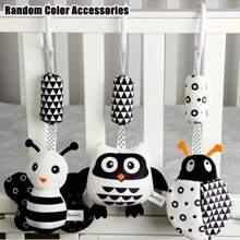 Cute Bell Black & White Rattle Toy For Babies & Toddlers