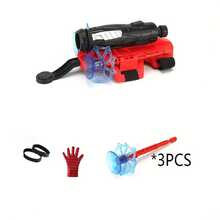 1pc Web Shooter Gauntlet Toy Set, Includes Shooter, 3 Refill Cartridges, 2 Straps, Glove, Web - Suitable For Pranking Friends, Party Entertainment, Stress Relief, Fun Birthday/Holiday Gift - Transmitter - View 8