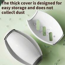 Washable Lint Roller Strong Adhesive Portable Pet Hair And Dust Removal Tool - màu xanh lá - Xem 9