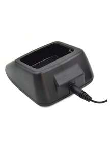 ¡Carga rápida! Cargador de radio bidireccional KSC 35s para Kenwood TK2000 y TK3000. - Negro - Ver 5