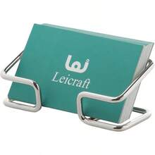 Soporte para tarjetas de visita para computadora, bonitos organizadores de tarjetas de metal y accesorios de computadora de oficina para hombres y mujeres (dorado) Adecuado para aprender, trabajar y enseñar en el aula. - Oro rosa vertical - Ver 10