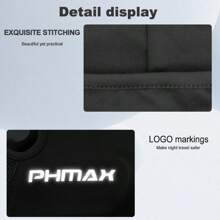 Pasamontaña de unicolor desgastado PHMAX, máscara facial a prueba de viento y cálida para hombres y mujeres, adecuada para motocicleta, bicicleta, esquí