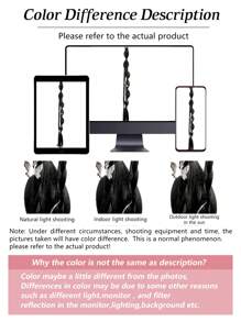 Long Braided Ponytail Extension With Hair Tie Straight Wrap Around Hair Extensions Ponytail Natural Soft Synthetic Hair Piece For Women Daily Wear