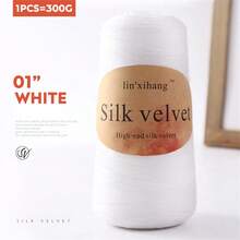 10,5 oz (300 g) #7 Fil à tricoter léger et respirant pour l'été, texture fine, professionnel pour les pulls faits main, manches courtes, qualité premium - 1 pièce - Voir 20