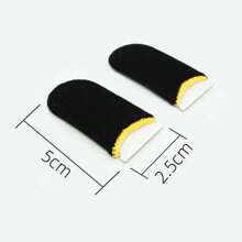 6 Unidades Luva de Dedo Gamer Anti Suor para Celular – Free Fire, PUBG, COD,
