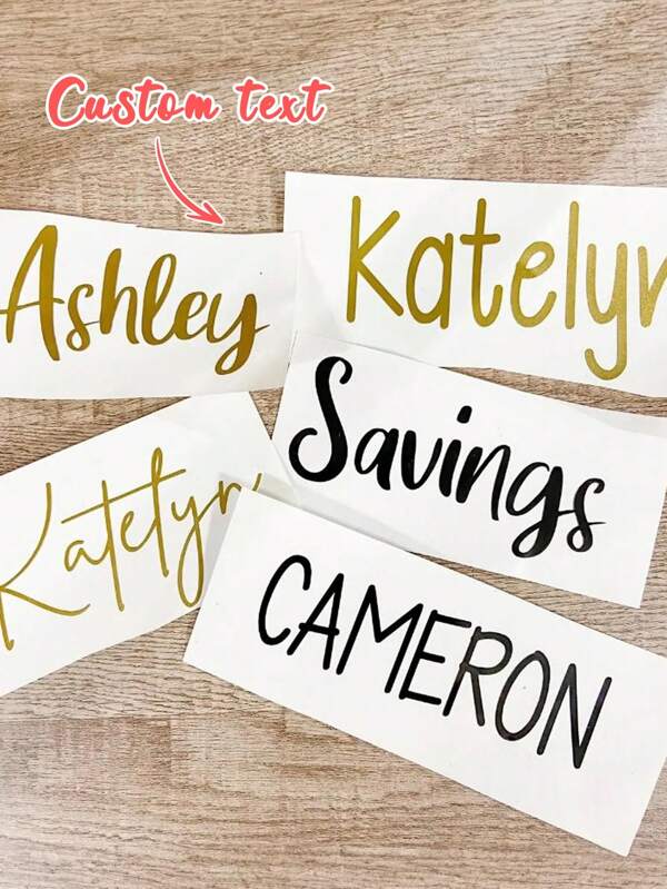 Personalized Stickers, Personalized Name Stickers, Custom Name Stickers, Personalized Water Cup Labels, Waterproof Name Labels, Name Sticker Tables, Custom Name Labels, Computer Name Stickers, Tablet Computer Name Stickers School Supplies,Back To School