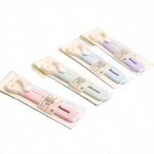 1pc Mini Mini Cute Cartoon Paper Knife Unpacking Express Knife Box Opener Portable Art Knife For Students - Purple - View 1