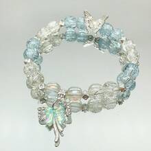 Minimalist Butterfly Pendant Bracelet, Sweet Niche Design Elegant Butterfly, Suitable For Daily Wear Gift For Friends And Family