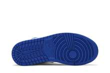 Nike Air Jordan Womens Air Jordan 1 Mid 'Kentucky Blue' (Women's Sizes) White/Hyper Royal/White BQ6472-104 Autumn New - Blue - View 4