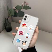 Disney Rollo de 500 pegatinas decorativas de Tsum Tsum con diseño de graffiti para personalizar estuches de teléfono, portátiles, monopatines, computadoras, un regalo divertido y único