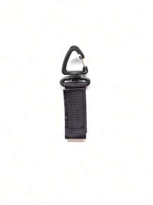 Men's Waist Accessories Outdoor Camping Belt Gear Clip Nylon Key Ring Holder Outdoor Hiking Hook Buckle Utility Hanger Compatible