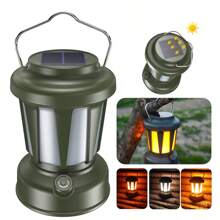 1pc Outdoor LED Camping Lamp With Type-C Charging, Waterproof Tent Light