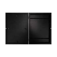 A4 Front Opening Photo Frame Art Drawing Painting Craft Artwork Display Portrait Storage Table Stand Wall Hung Horizontal Vertical Wood Black White Home Office Decor