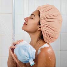 Shower Caps - Beige - View 5