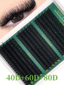 New 300/290/280pcs/15Rows 5D Fluffy DIY Lash Clusters 30D+40D+50D/40D+60D+80D/ 60D+80D+100DNatural Thick Eye Lash Clusters D Curl Wispy Individual Lashes 10-16mm Mix Cluster Eyelash Extensions,Home Use Eye Lash Extension Lash Clusters,Eye Lash Clusters,Individual Eyelashes,Lashes,Fake Lashes - Multicolor - View 9