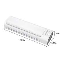 Laminator Machine, Cold And Hot Laminator For Max A3 Paper Size, 1 Min Quick Warm Thermal Laminator, 3-5 Mil Thickness, Ideal For Home, Office, Business, Or School Supplies, White + Grey - US A Type Plug(110-127V) - View 9