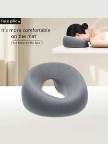 Oreiller pour s'allonger sur le ventre, oreiller pour faire la sieste sur le bureau, confort de repos en position couchée, mousse à mémoire de forme ergonomique, appui-tête de massage à domicile pour salon de beauté