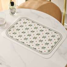 3pcs Cartoon PU Placemats, Cute Dining Table Placemats, Easy To Clean Non-Slip Placemats, Wipeable, Waterproof And Stain-Proof, Washable Placemats, Suitable For Dining Tables, Kitchens, Holiday Parties, Halloween Decorations, Christmas Home Decorations, Scene Decorations